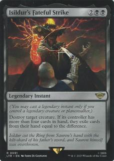 Isildur's Fateful Strike