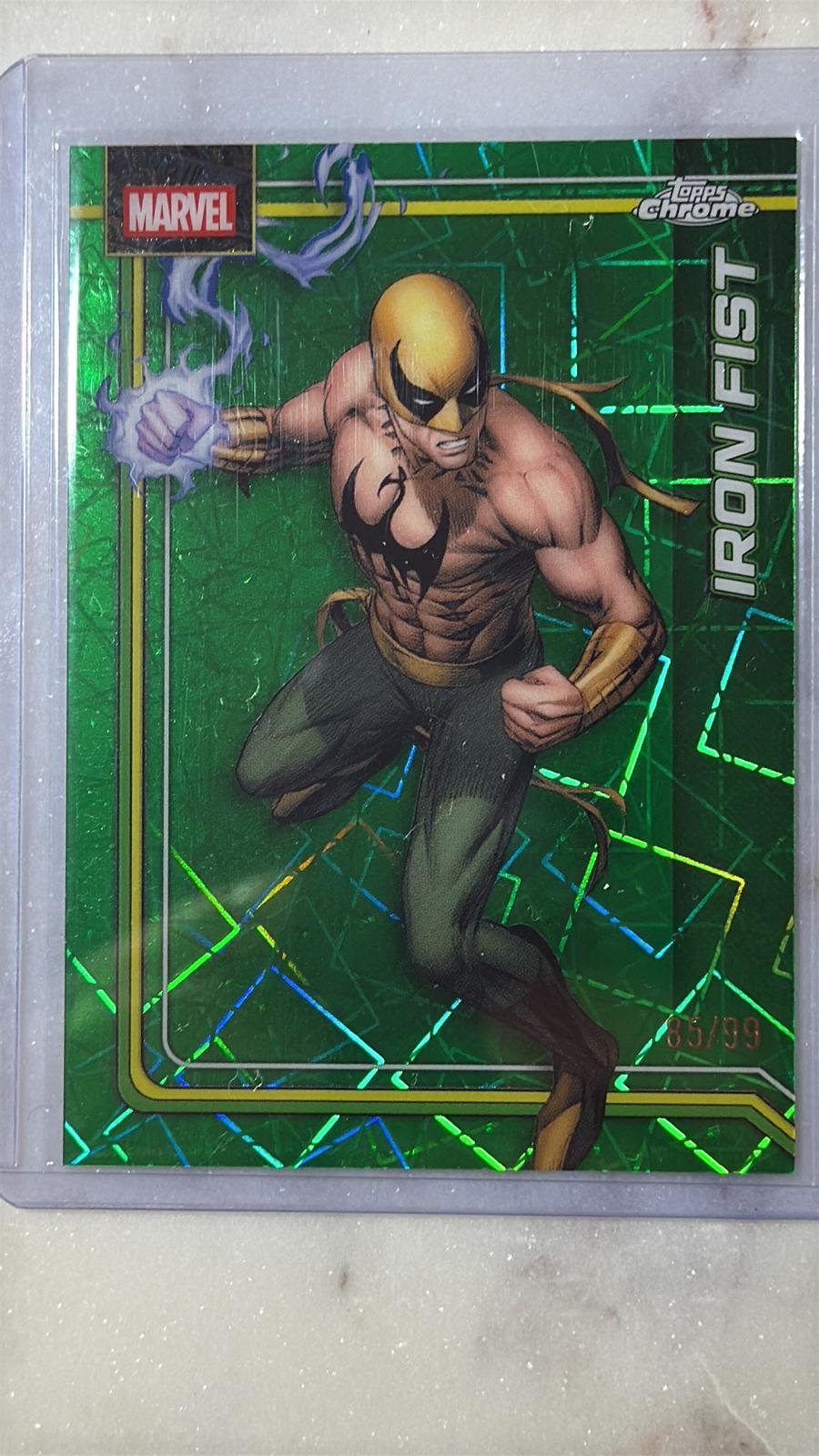 Iron Fist Hulk Green Lazer Refractor