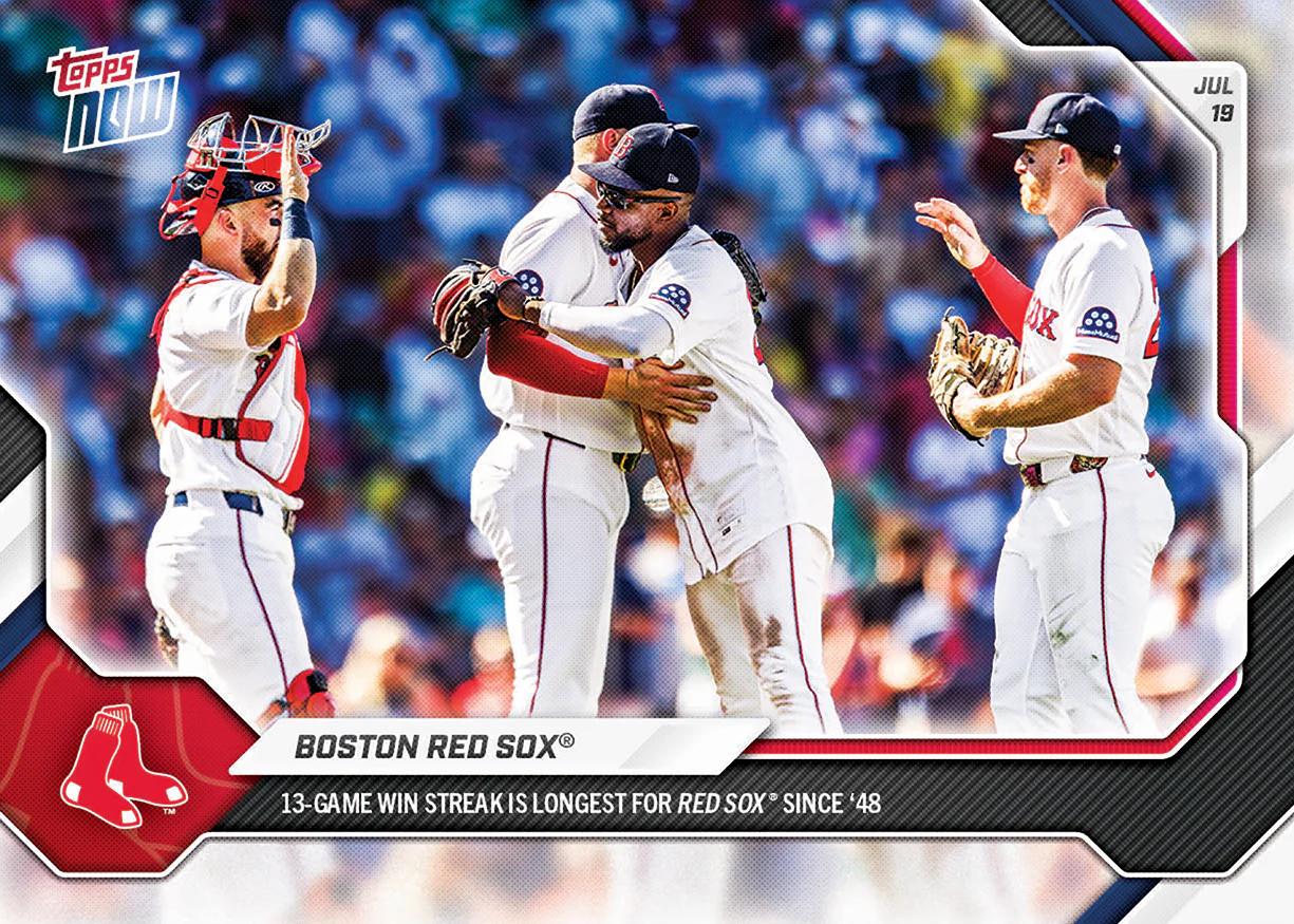 Boston Red Sox #466 2026 Topps Now Baseball