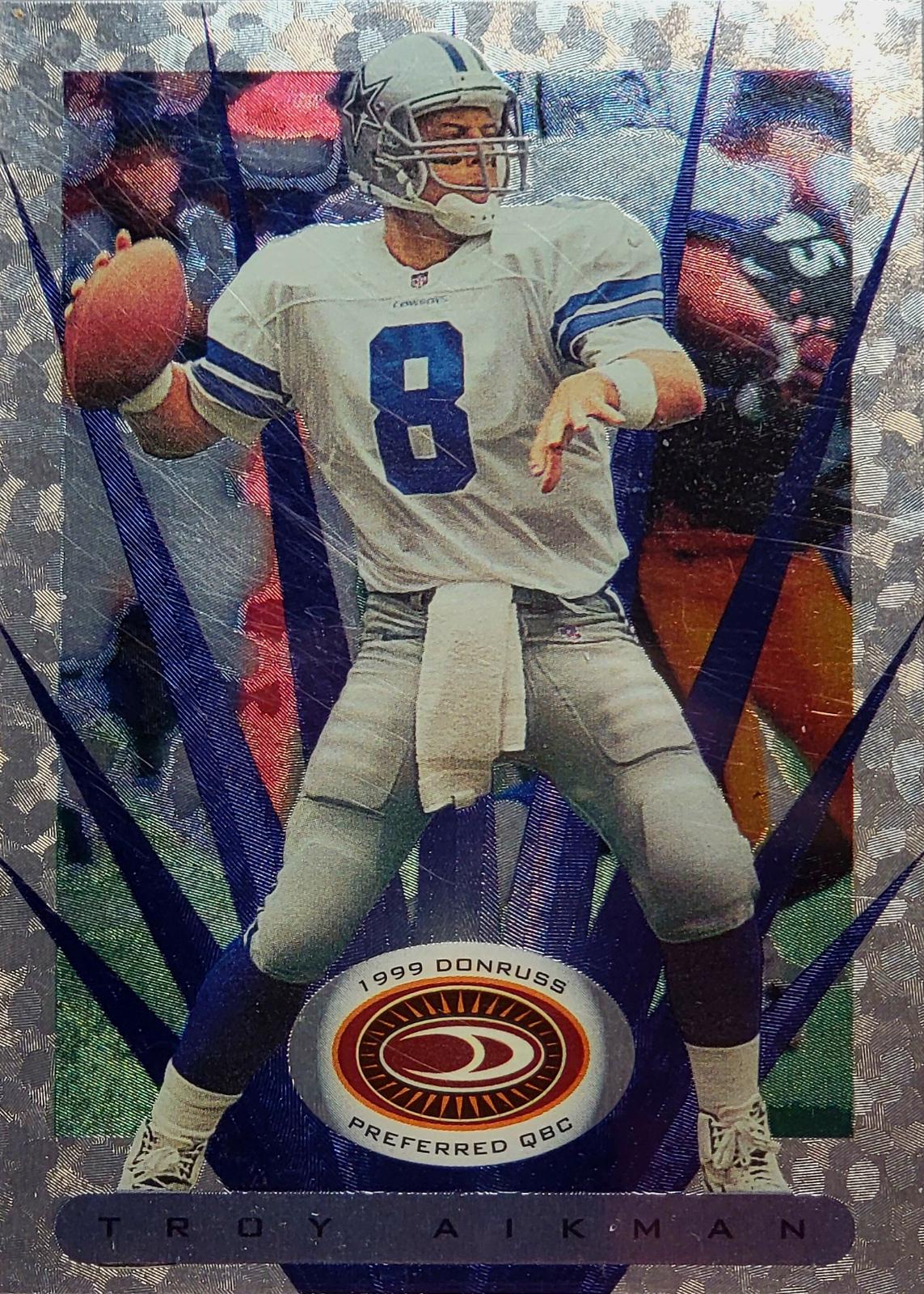 Troy Aikman #46 1999 Panini Donruss Preferred Football