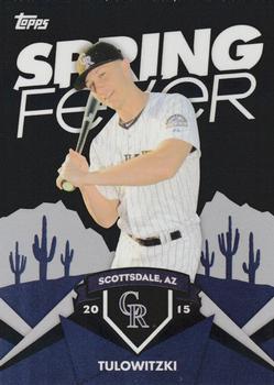 Troy Tulowitzki #SF-74 Baseball Cards 2015 Topps Spring Fever