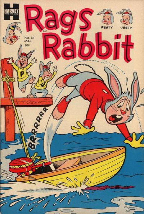 Rags Rabbit #18 (1954) Comic Books Rags Rabbit