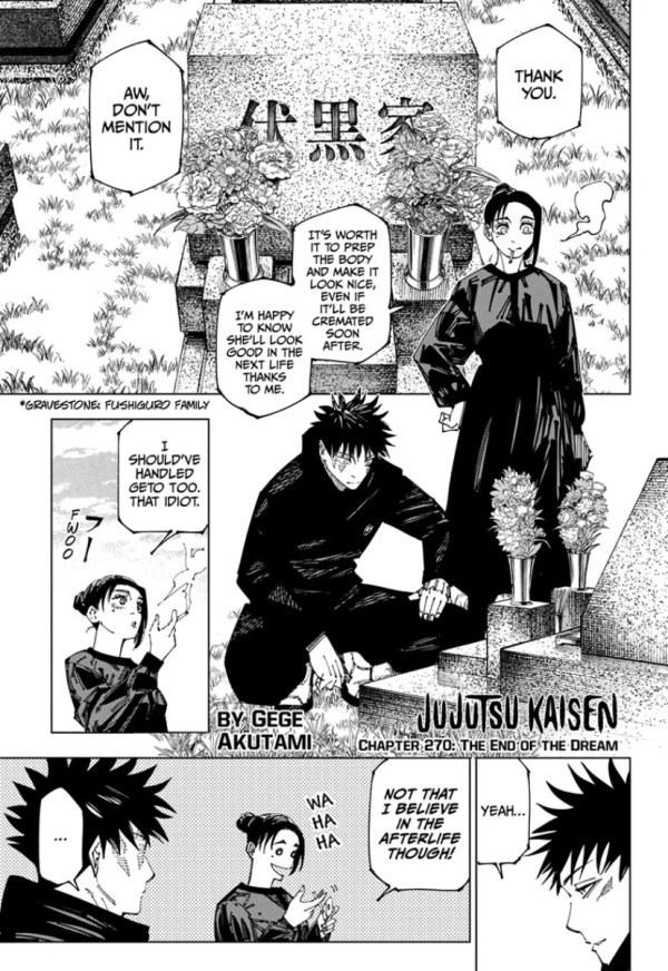 Jujutsu Kaisen #270 (2024) Comic Books Jujutsu Kaisen