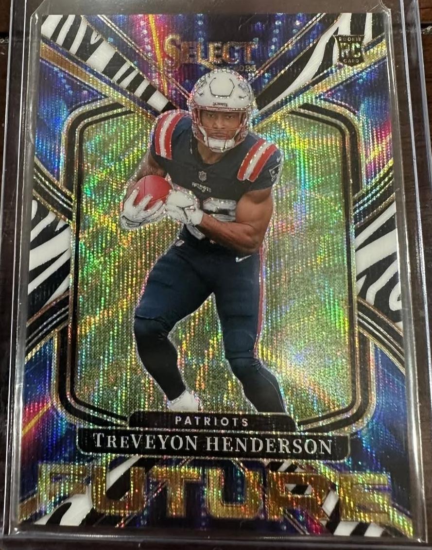 タレントカード 3/13-1 TreVeyon Henderson [Zebra Prizm] #15 Prices | 2025 Panini Select