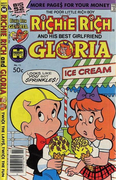 Richie Rich and His Best Girlfriend Gloria #11 (1979) Comic Books Richie Rich and His Best Girlfriend Gloria