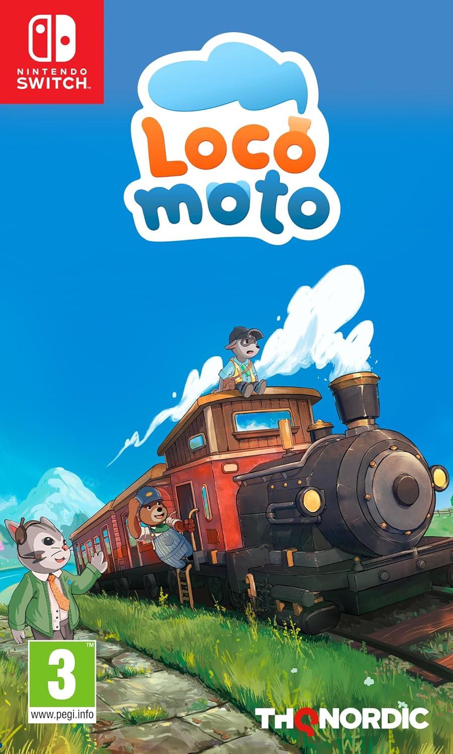 Carátula de Locomoto para Switch (edición PAL España)