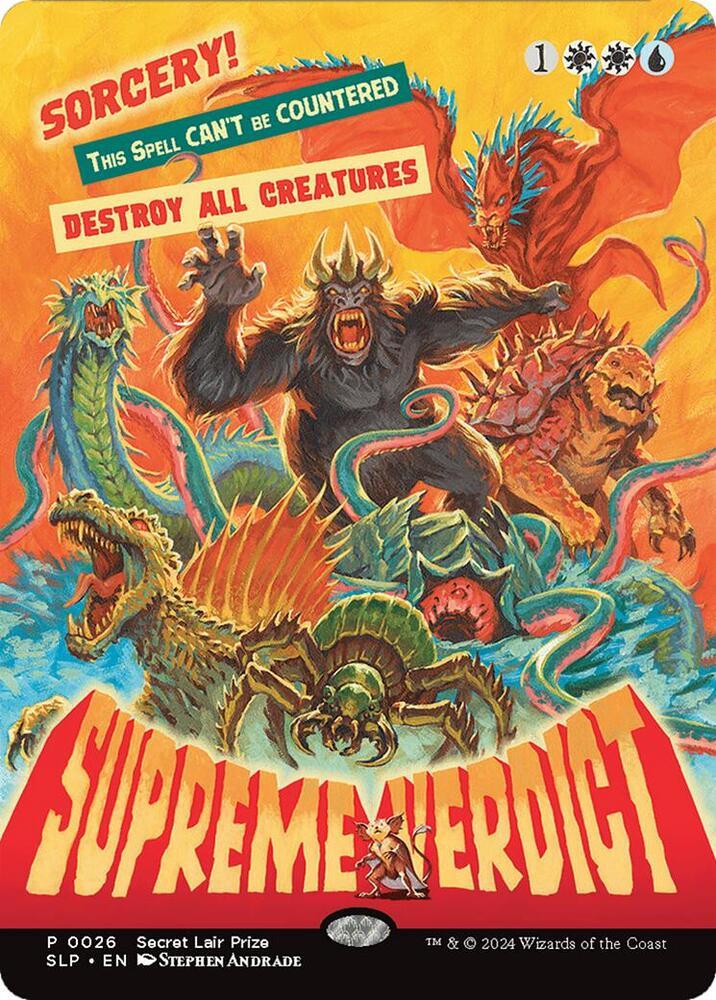 Supreme Verdict #26 Magic Secret Lair Showdown