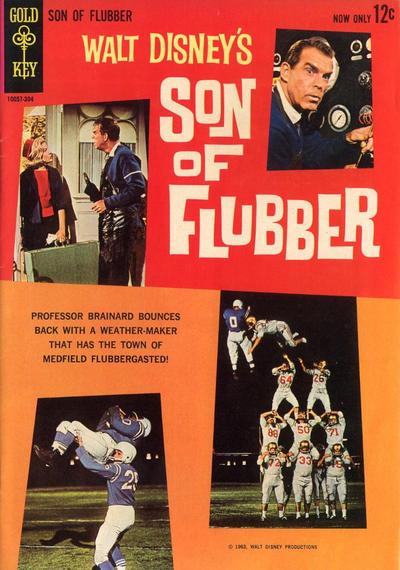 Walt Disney's Son Of Flubber (1963) Comic Books Son Of Flubber