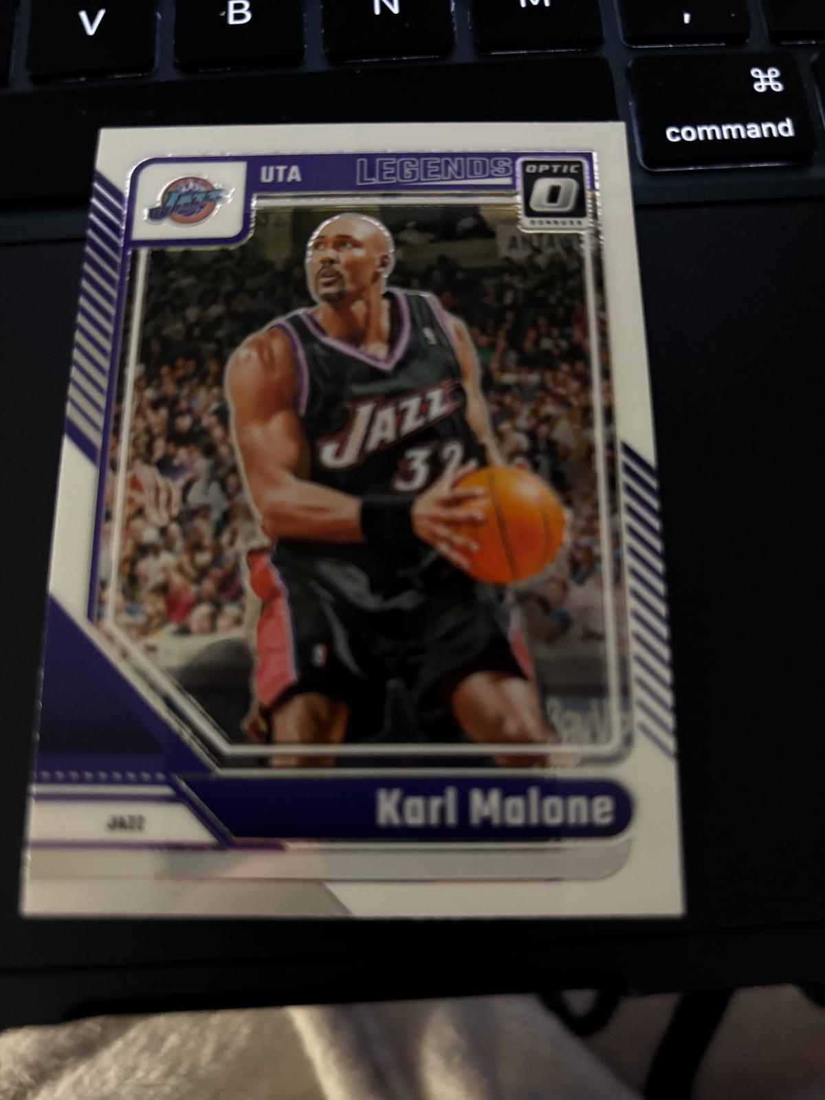 Karl Malone #229 Prices | 2024 Panini Donruss Optic | Basketball Cards