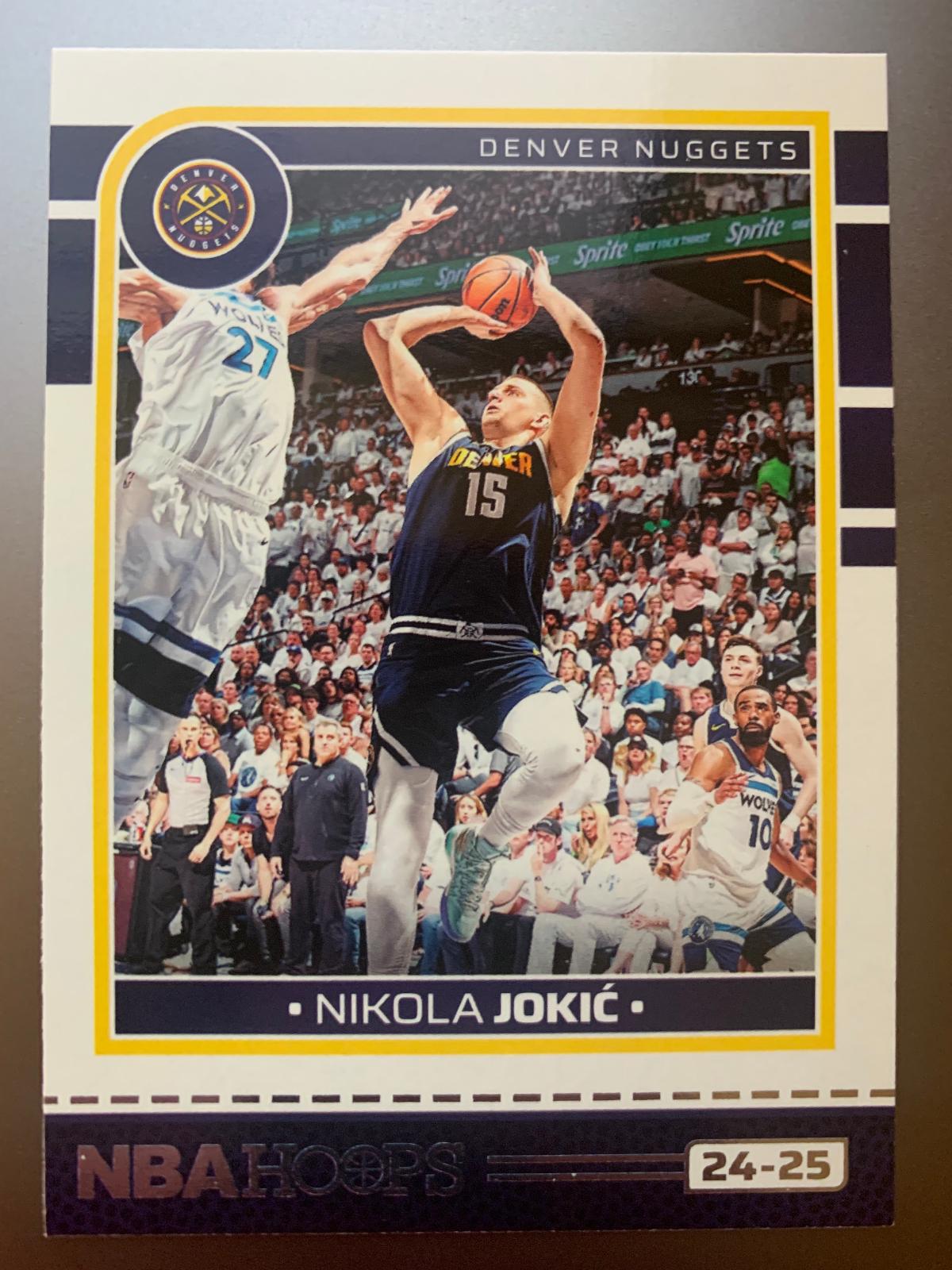Nikola Jokic #12 Basketball Cards 2024 Panini NBA Hoops