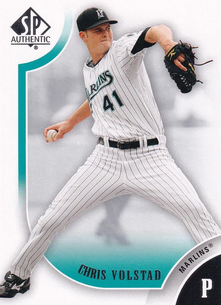 Chris Volstad #109 2009 SP Authentic Baseball
