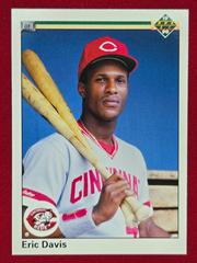 Eric Davis #116 Baseball Cards 1990 Upper Deck Prices