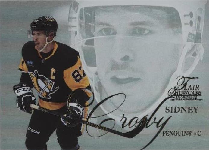 Sidney Crosby #43 2023 Fleer Ultra Flair Showcase Showpiece Hockey