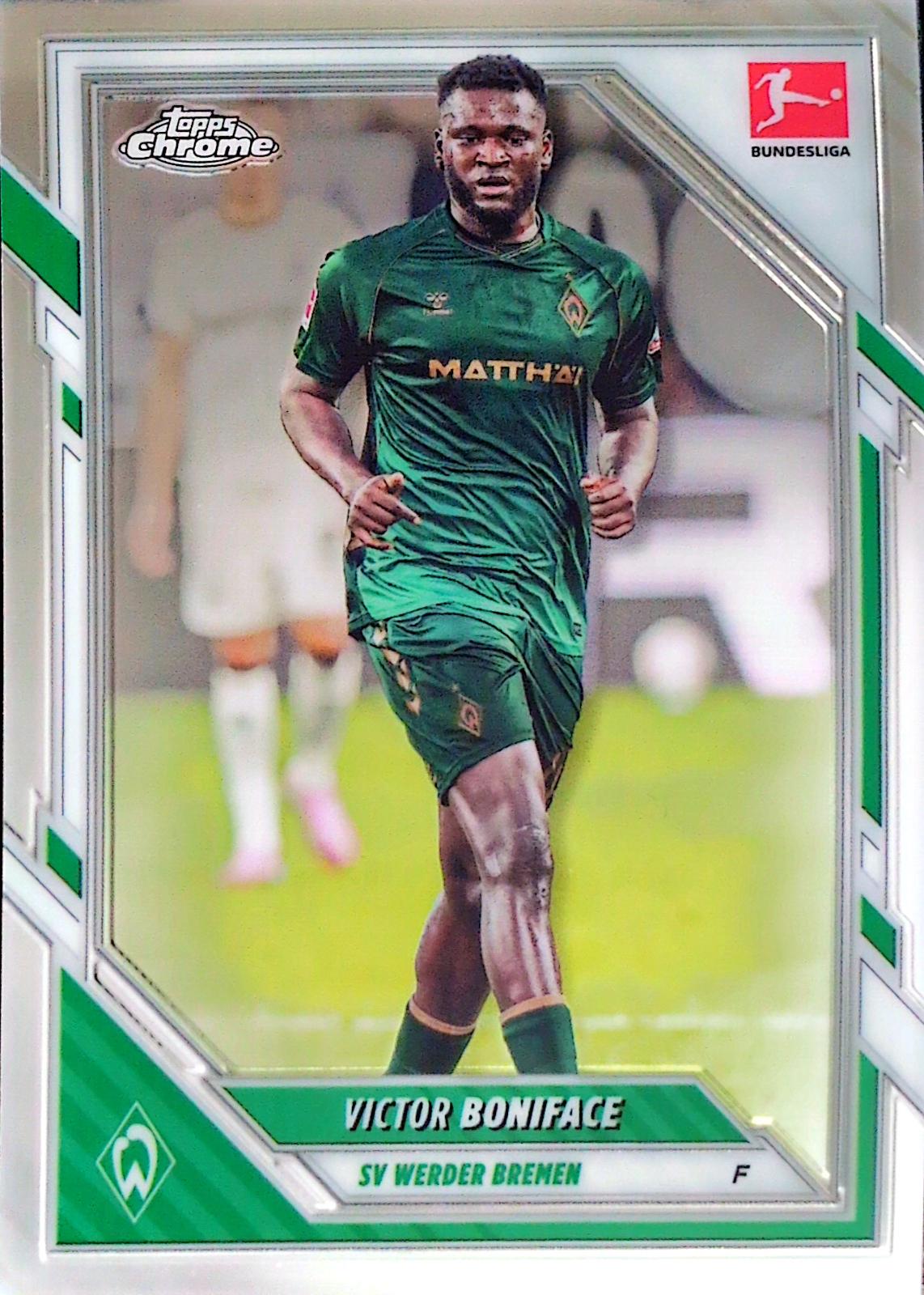 Victor Boniface #11 2025 Topps Chrome Bundesliga Soccer
