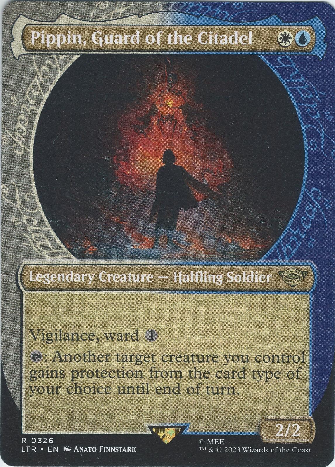 pippin mtg card Pippin, Warden of Isengard Price & Details  Tales of Middle-earth Commander that creature gets +2/+2 until end of turn Pippin, Guard of the Citadel