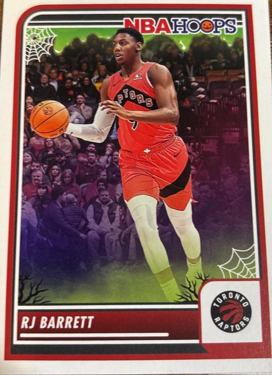 RJ Barrett #158 Basketball Cards 2023 Panini Haunted Hoops