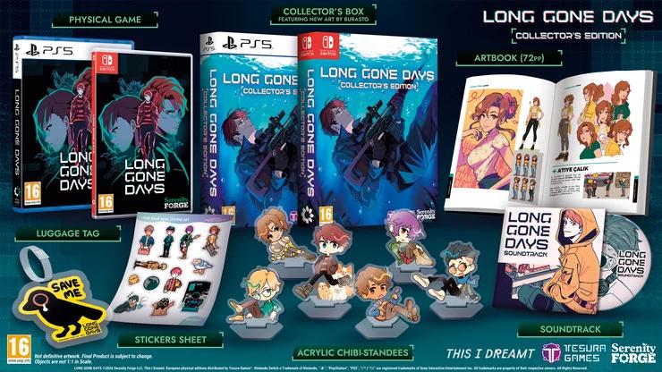 Carátula de Long Gone Days Collector´s Edition para PS5 (edición PAL España)
