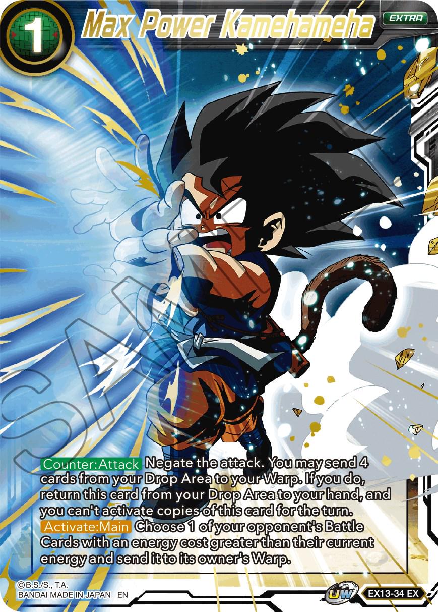 Max Power Kamehameha EX13-34 Dragon Ball Super Expansion Set: Special Anniversary Box 2020