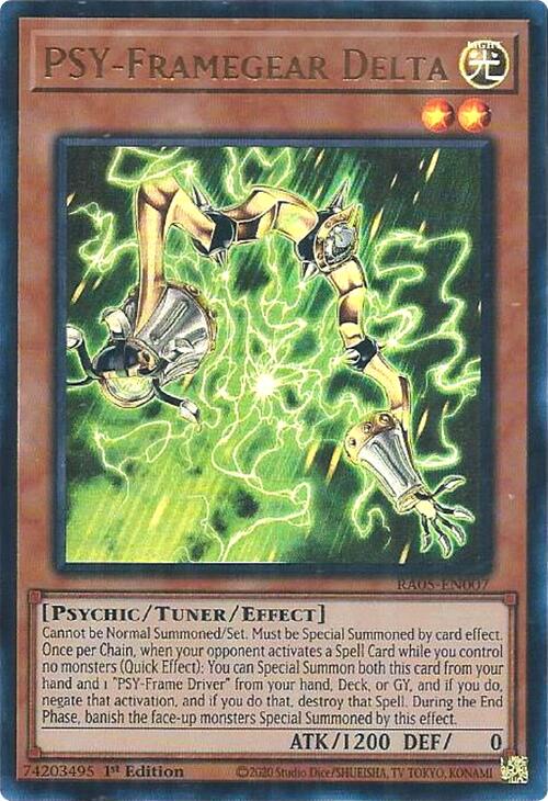 PSY-Framegear Delta [Ultra Rare] RA05-EN007