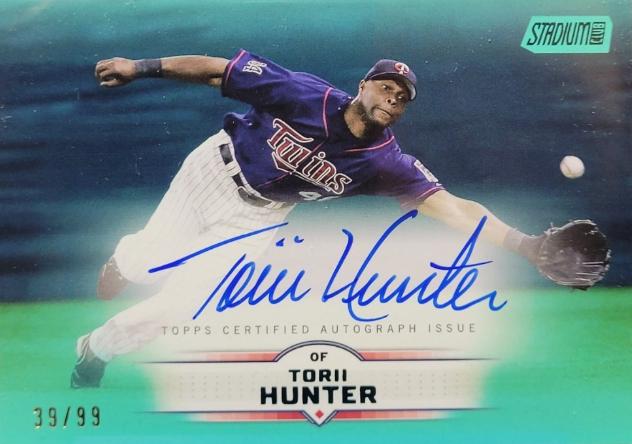 Torii Hunter [Turquoise] #SCBA-THU