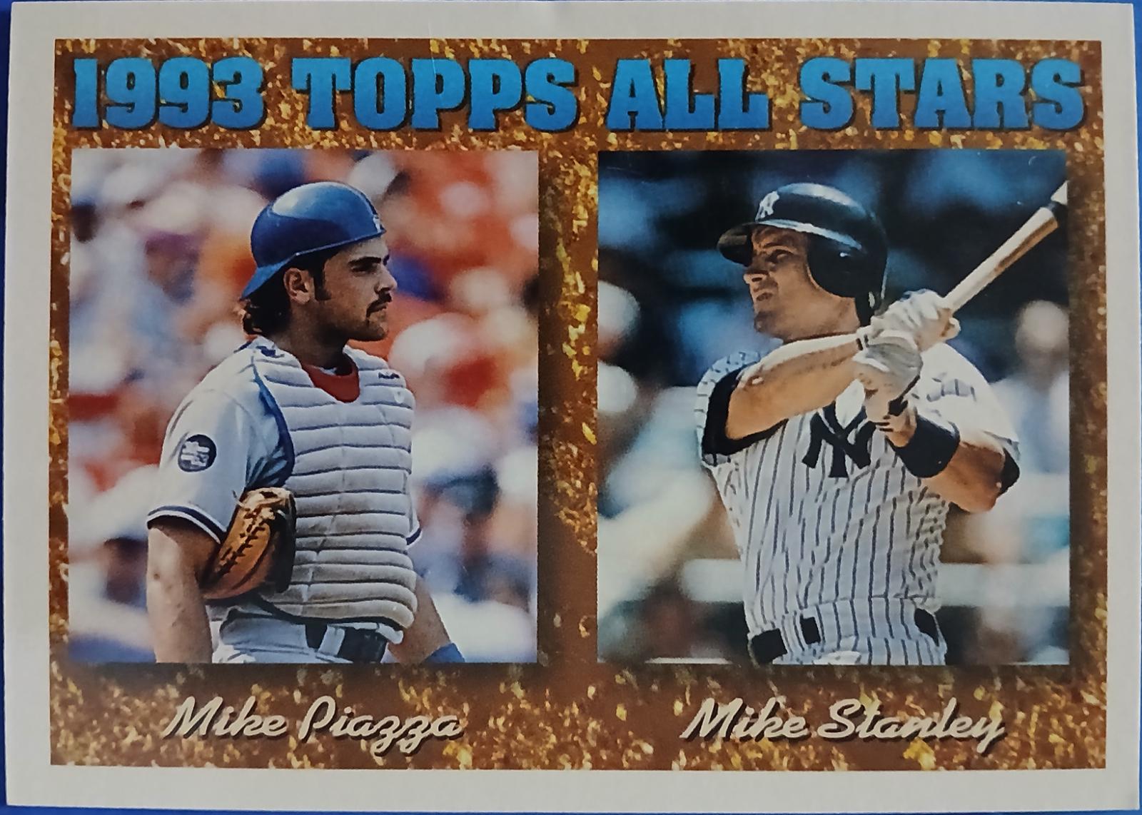 Mike Piazza, Mike Stanley #391 Baseball Cards 1994 Topps