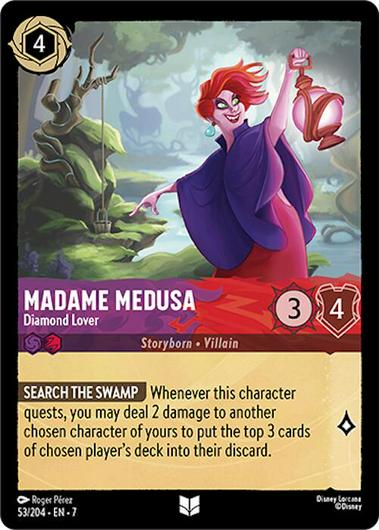 Madame Medusa - Diamond Lover #53 Cover Art