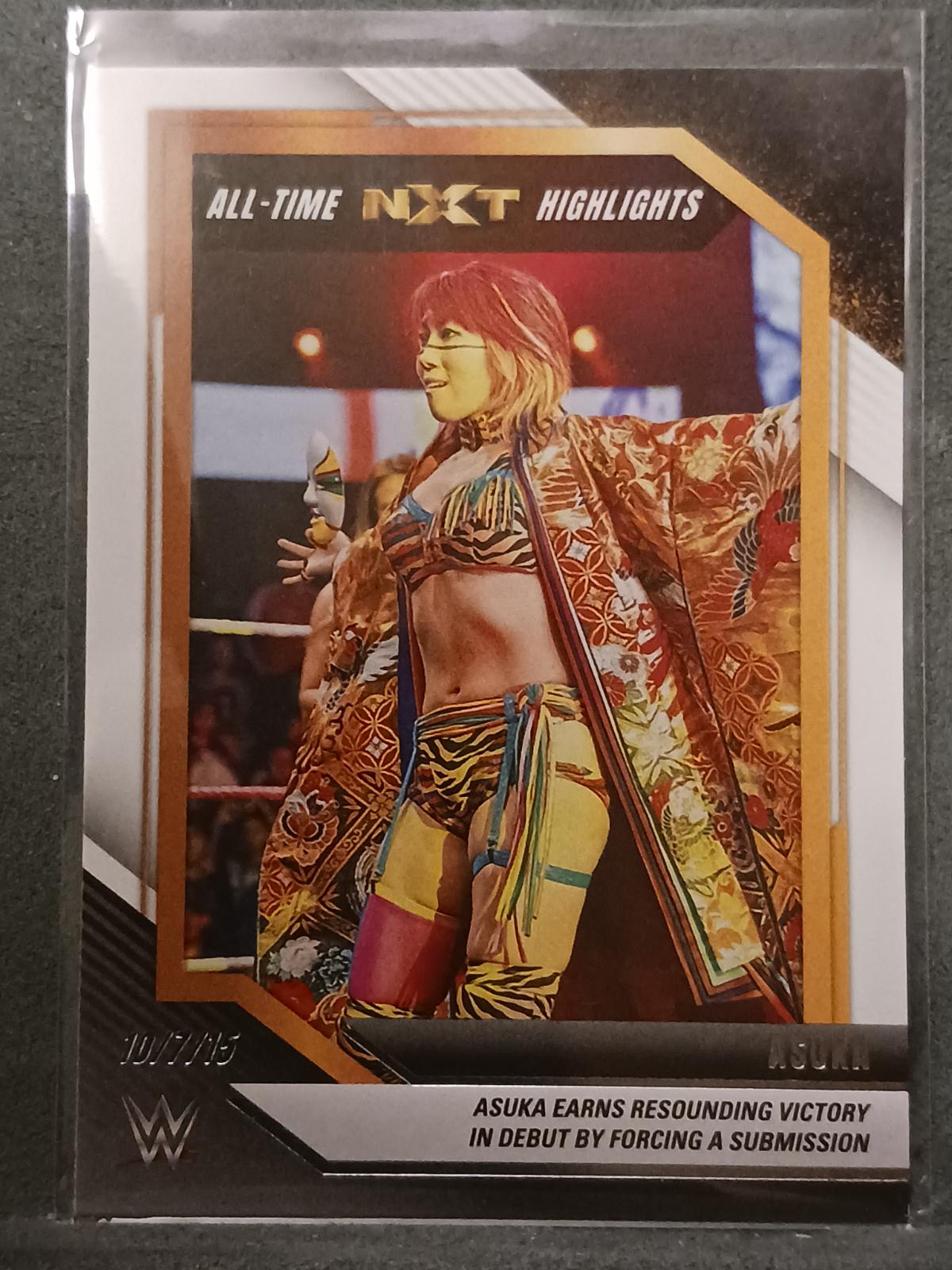 Asuka #16 Wrestling Cards 2022 Panini NXT WWE All Time Highlights