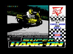 Loding Screen | Super Hang On ZX Spectrum