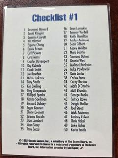 Checklist 1-50