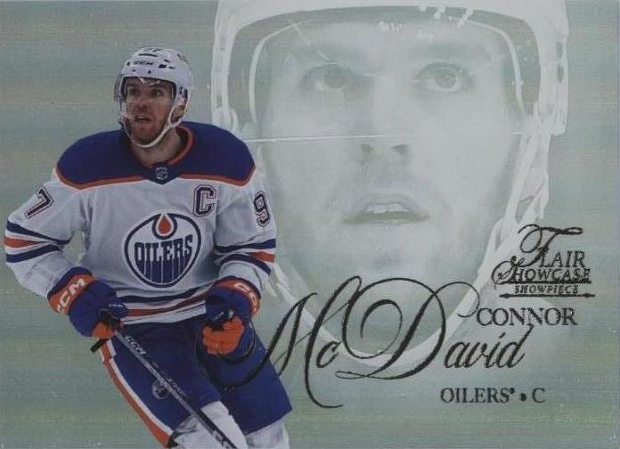 Connor McDavid #35 2023 Fleer Ultra Flair Showcase Showpiece Hockey