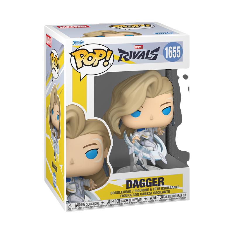 Dagger #1655 Marvel Rivals Funko Pop box and figure