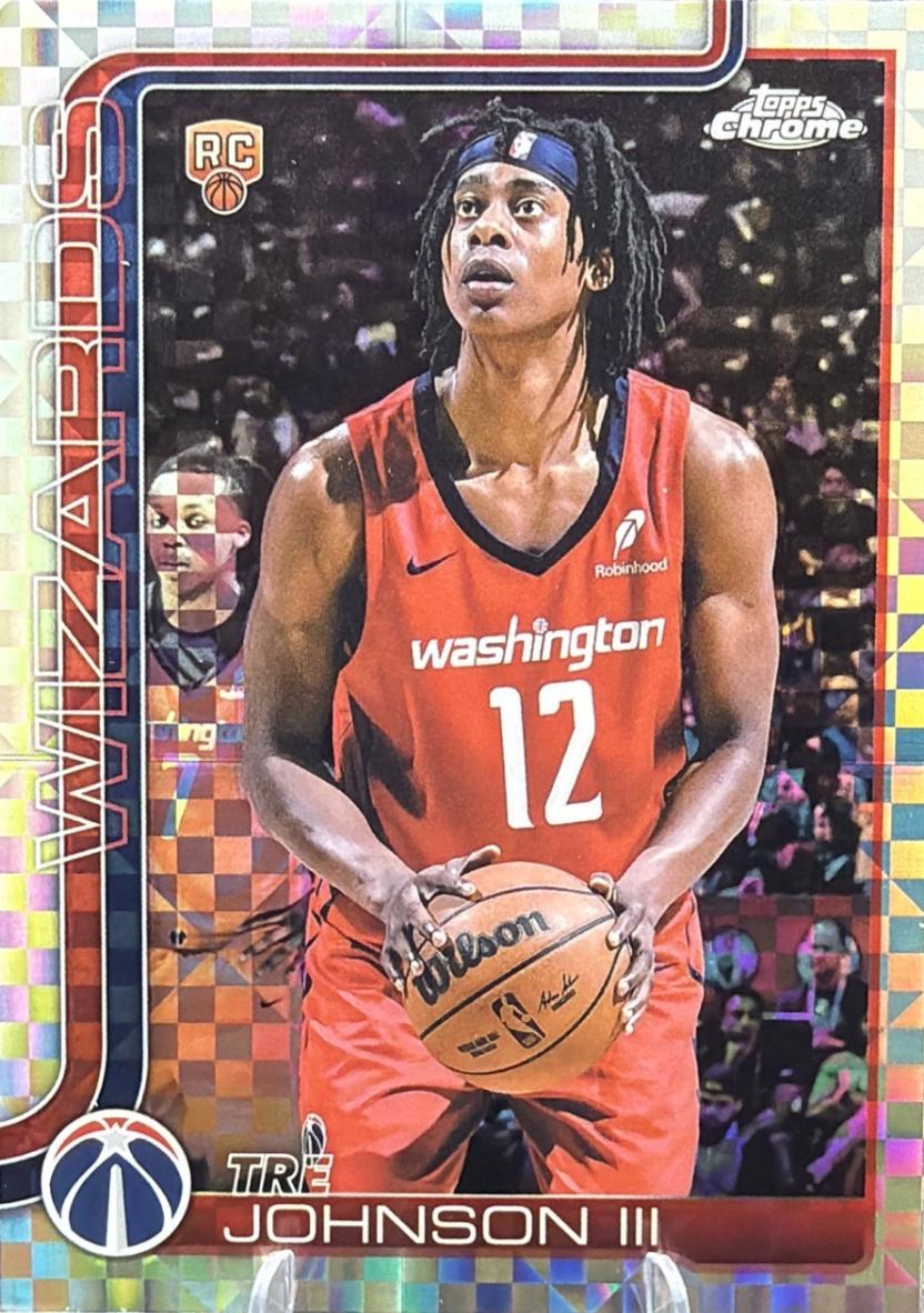 Tre Johnson III [X-Fractor] #256 Prices | 2025 Topps Chrome