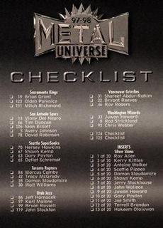 Checklist