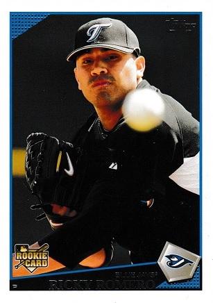 Ricky Romero #589 Baseball Cards 2009 Topps