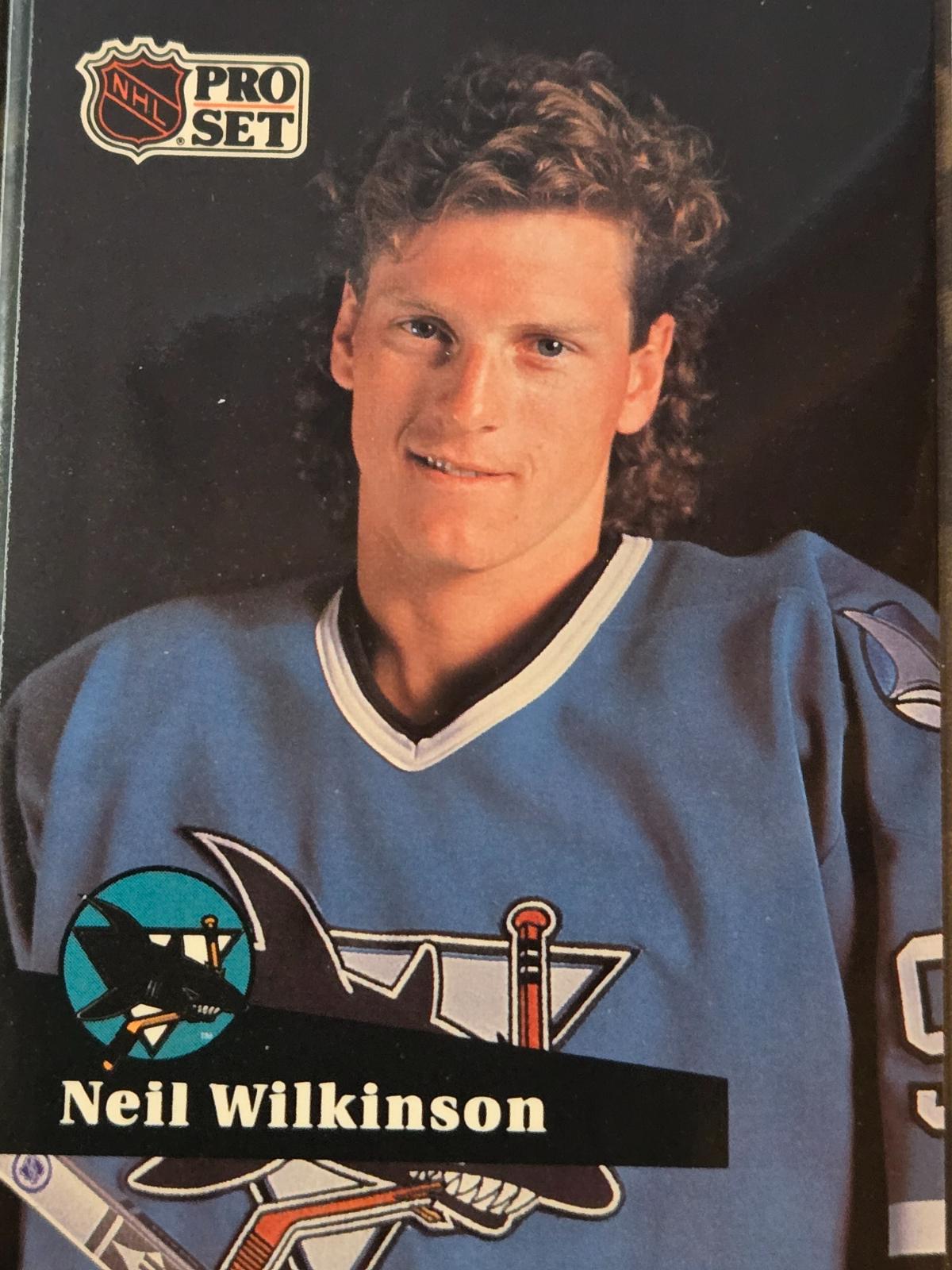 Neil Wilkinson [French] #328 Prices | 1991 Pro Set | Hockey Cards