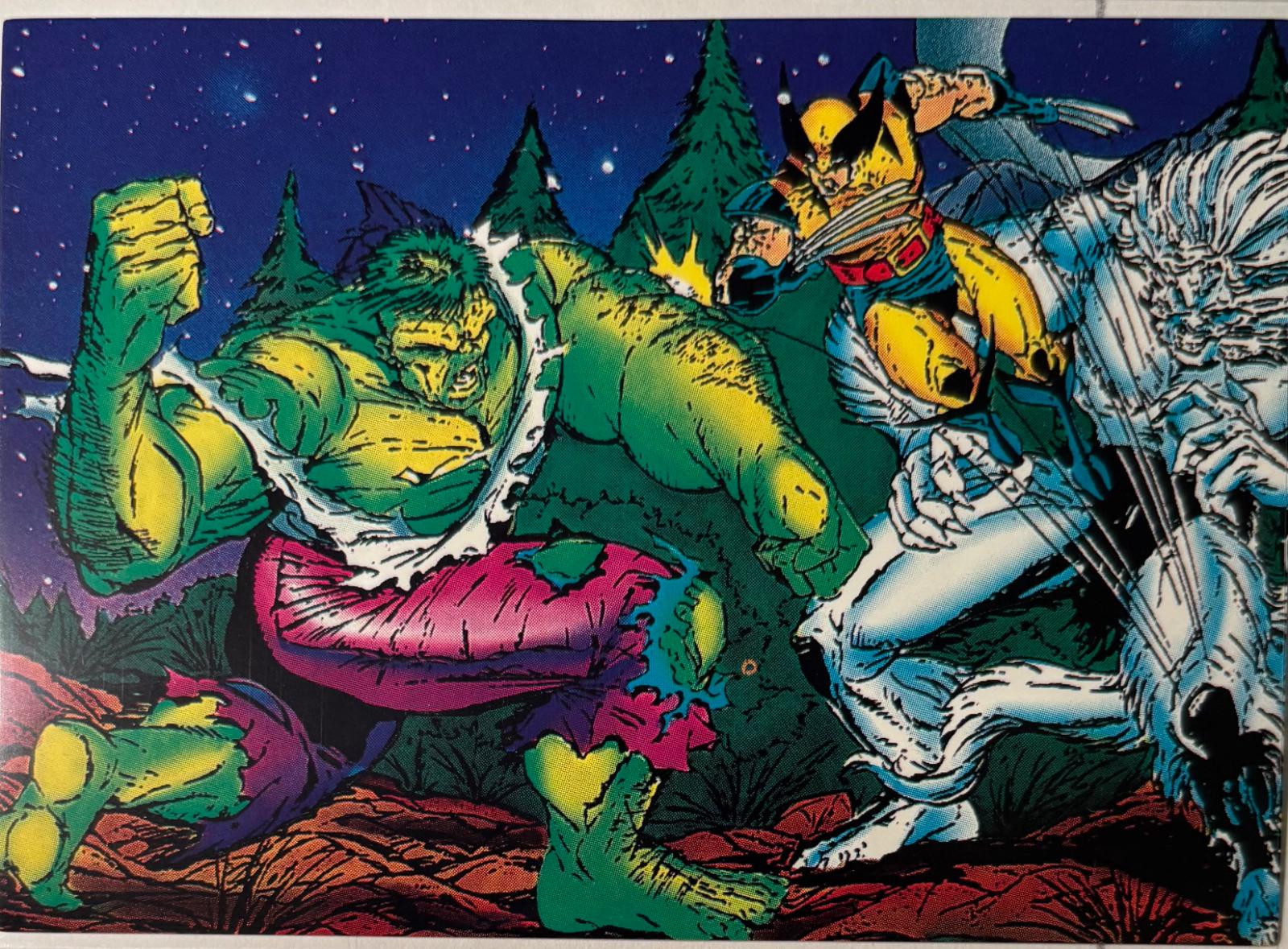 First Defeat #27 Marvel 1992 Comic Images Wolverine From Then 'Til Now II