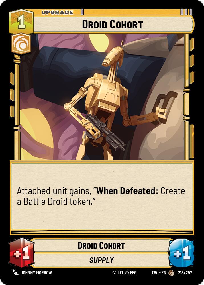 Droid Cohort [Foil] #218