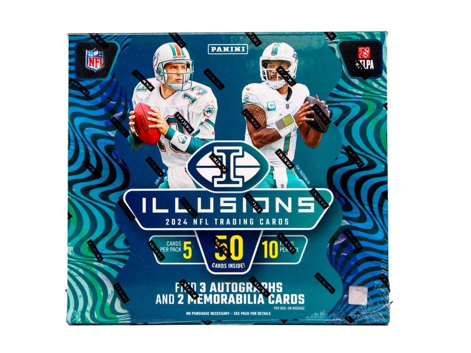 Hobby Box Football Cards 2024 Panini Illusions