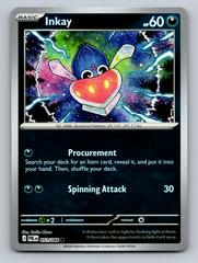 Inkay [Reverse Holo] #51 from Pokemon Pitch Black set