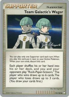 Team Galactic's Wager