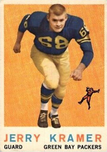Jerry Kramer #116 Football Cards 1959 Topps