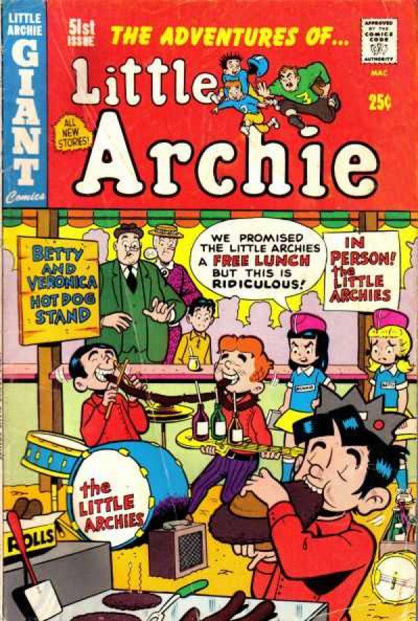 The Adventures of Little Archie #51 (1969) Comic Books Adventures of Little Archie