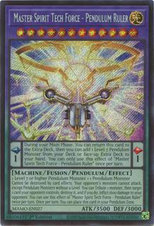 Master Spirit Tech Force - Pendulum Ruler MAMO-EN027