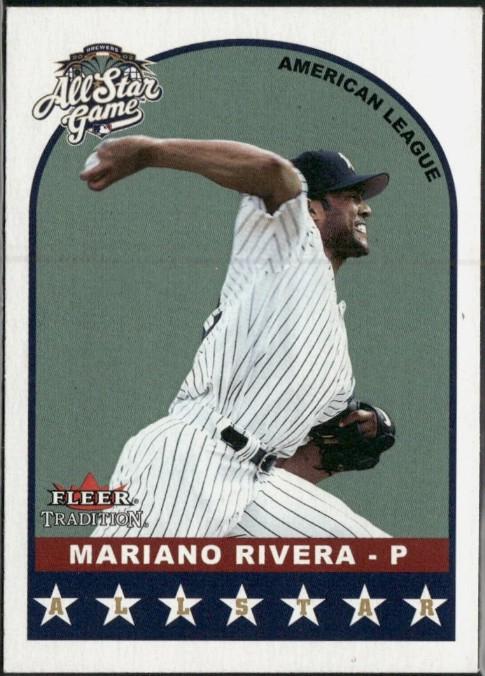 Mariano Rivera #U324 2002 Fleer Tradition Update Baseball