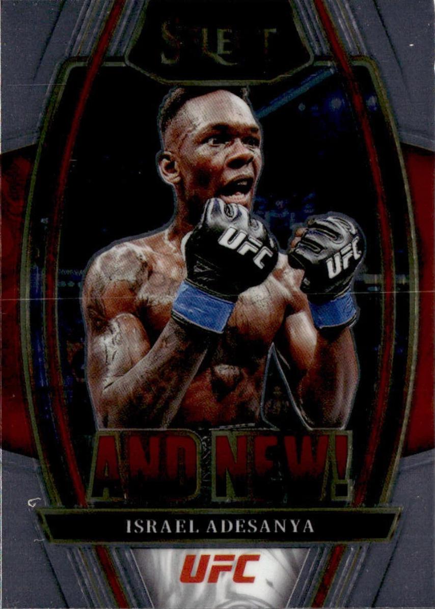 Israel Adesanya #8 Ufc Cards 2022 Panini Select UFC And NEW