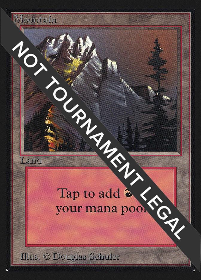 Mountain #286 Magic International Edition