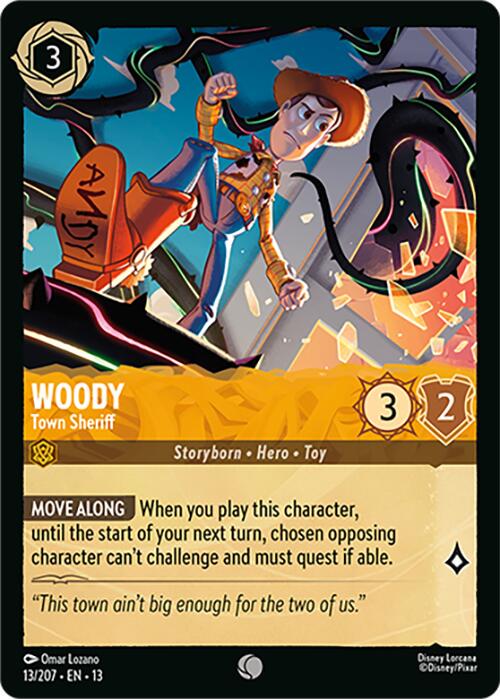 Woody - Town Sheriff [Foil] #13 Prices | Lorcana Attack of the