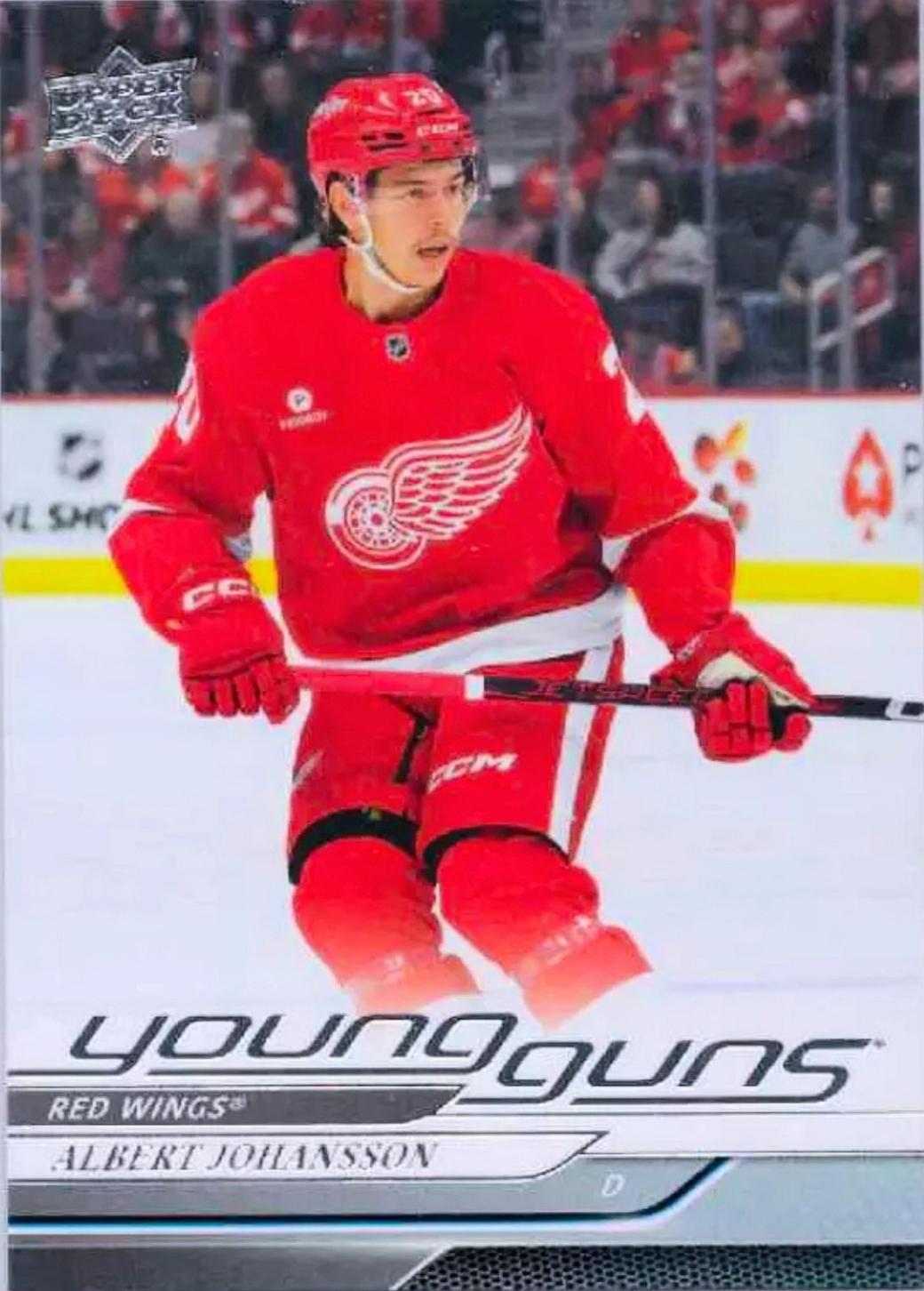 Albert Johansson #475 Hockey Cards 2024 Upper Deck