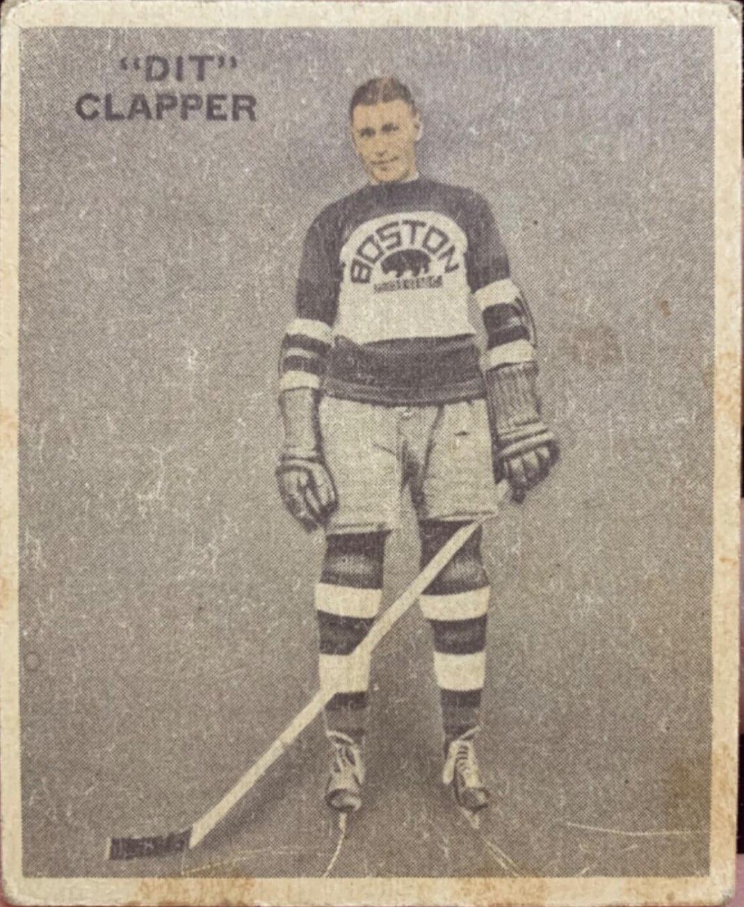 Dit Clapper #1 Hockey Cards 1933 World Wide Gum Ice Kings