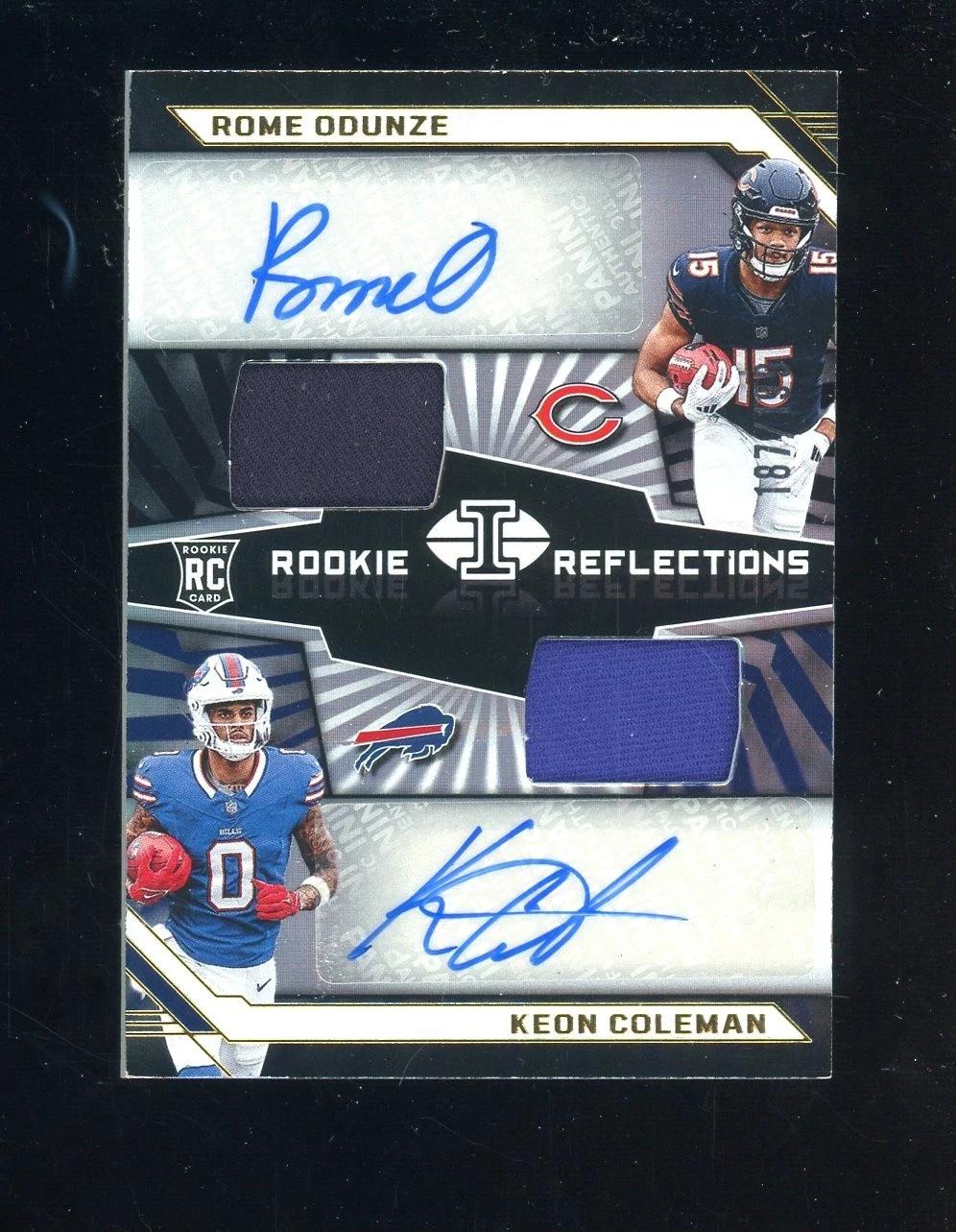 Rome Odunze / Keon Coleman #11 Prices | 2024 Panini Illusions